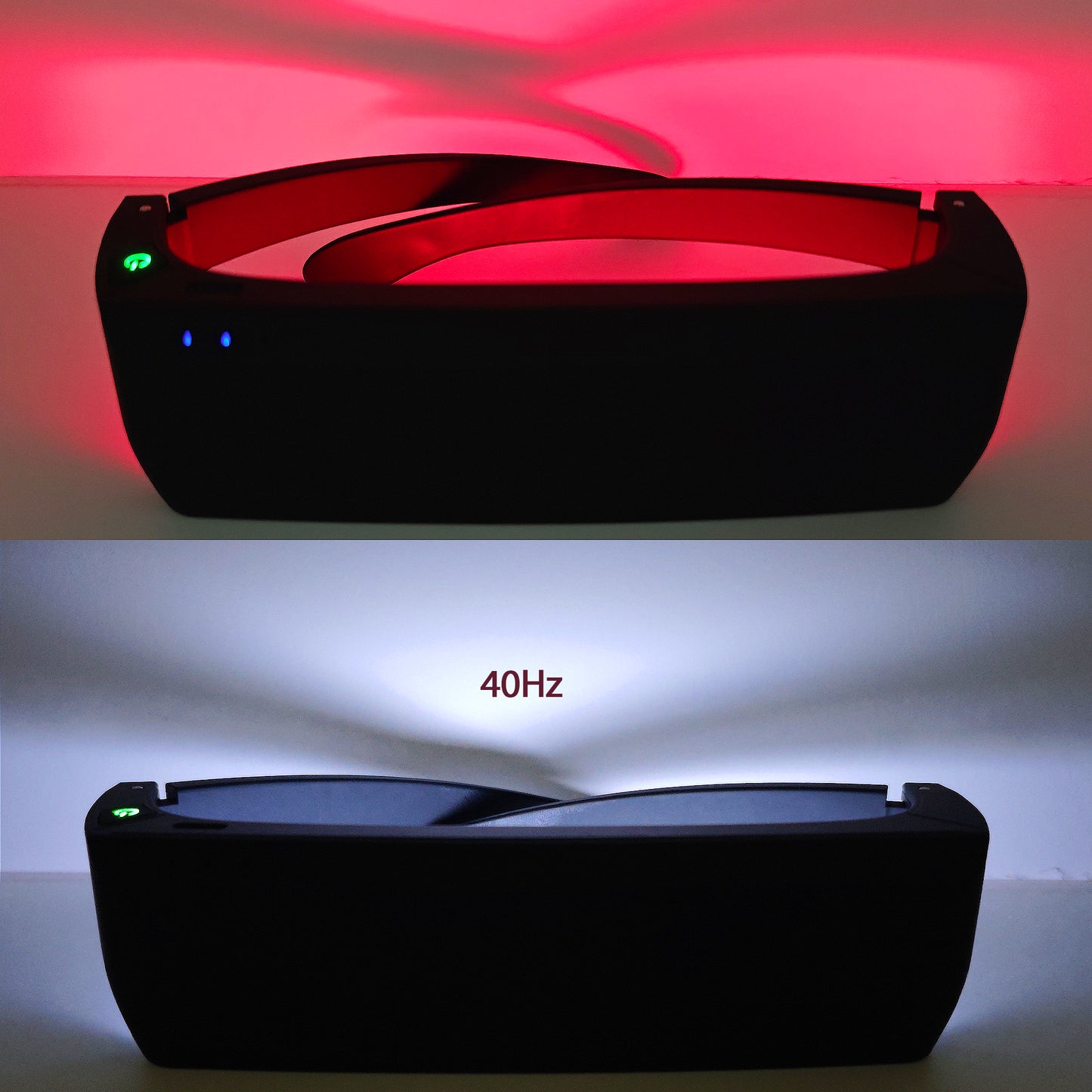 Red & Blue Light Wellness Glasses – Wearable Light Exposure Device for General Eye Comfort