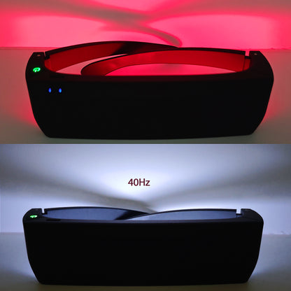 Red & Blue Light Wellness Glasses – Wearable Light Exposure Device for General Eye Comfort