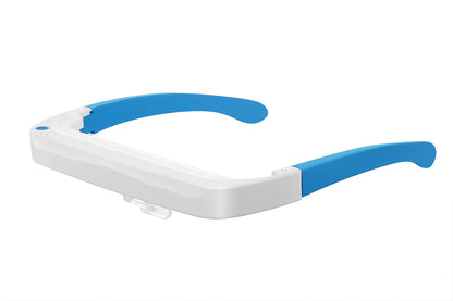 Light Therapy Glasses, Red Blue and 40Hz White UV-Free Light Therapy Lamp for Eyes Care