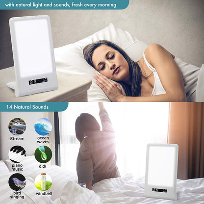 Sune Opto Light Therapy Lamp, Rechargeable White and Blue Light Therapy Desk Lamp 10000Lux for Winter Blues, Energy and Focus